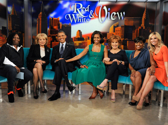 President Barack Obama, Michelle Obama, The View President Barack Obama, Michelle Obama, The View